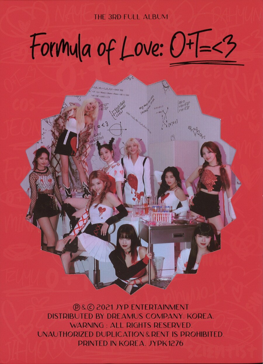 CD-R TWICE Formula of Love:O+T=<3 BREAK IT ver. *ディスク盤面キズ/ケース小イタミ | ありある |  まんだらけ MANDARAKE