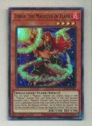 コナミ モンスター【炎】 GEIM-EN002 ZOROA, THE MAGISTUS OF FLAME UR