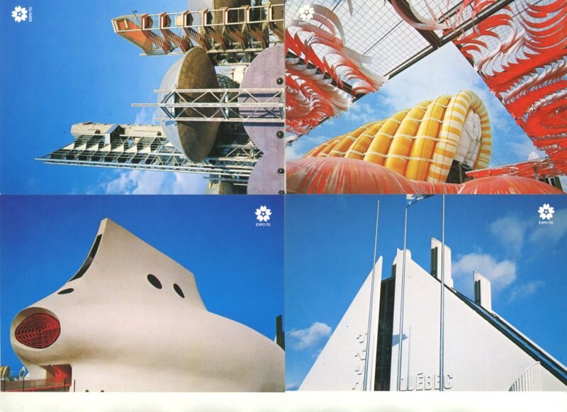 osaka expo postcard postcard japan world exposition expo70 18