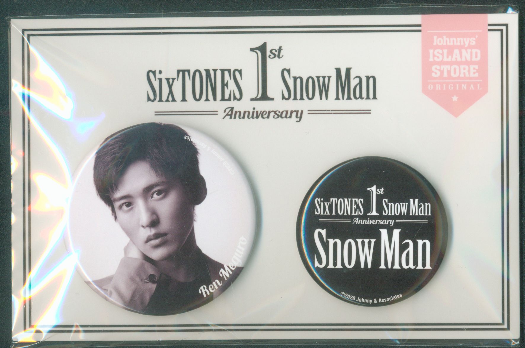 Snow Man 1st Anniversry 目黒蓮 缶バッジセット | まんだらけ Mandarake
