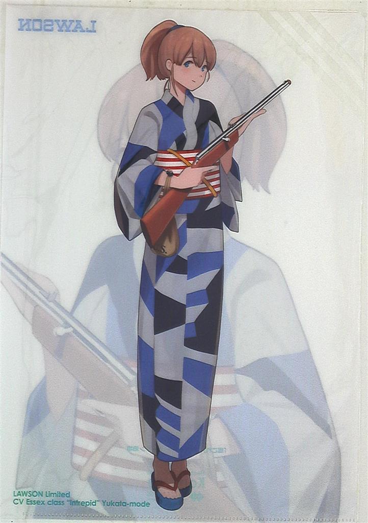 ローソン秋祭り泊地 19 浴衣モード 艦これ Intrepid クリアファイル まんだらけ Mandarake