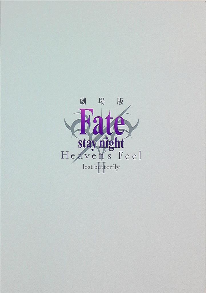 アニプレックス パンフレット Cd付豪華版 Fate Stay Night Heaven S Feel Lost Butterfly 19年 まんだらけ Mandarake