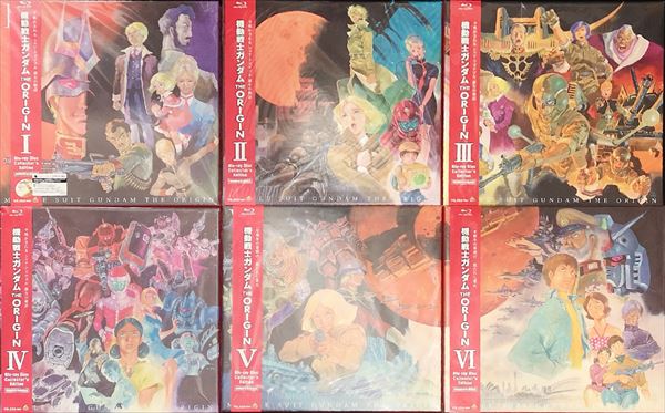 機動戦士ガンダム THE ORIGIN Ⅵ('18サンライズ)6作品セット 機動戦士ガンダム THE ORIGIN Ⅵ('18サンライズ)6作品セット 機動戦士