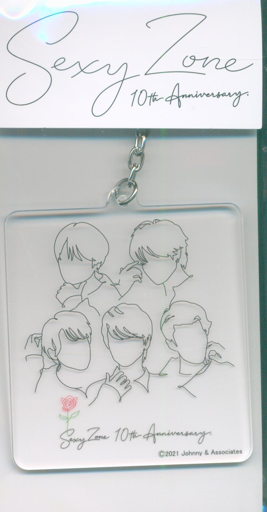 Sexy Zone 21 Years Sexy Zone Anniversary Tour 2021 SZ10TH Acrylic Key  Holder | MANDARAKE 在线商店