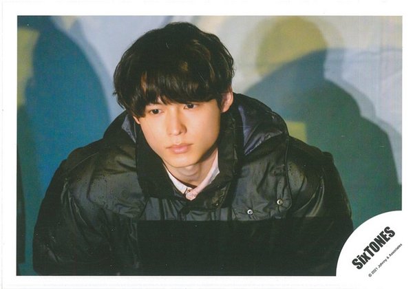 1ST SixTONES Hokuto Matsumura Official Photograph - Single Photo 直営店一覧 1ST / SixTONES 邦楽
