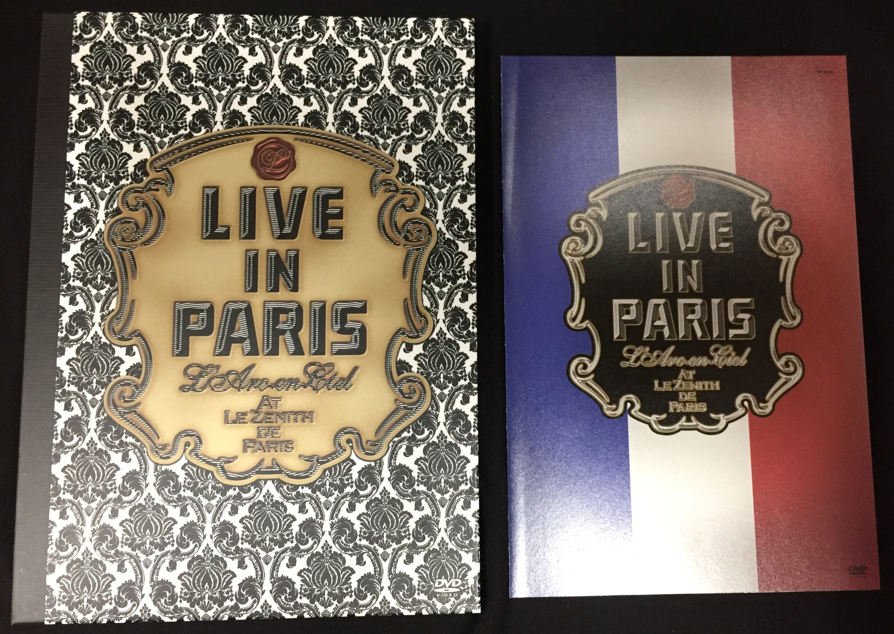 L'Arc〜en〜Ciel LIVE IN PARIS DVD 初回サンプル盤-