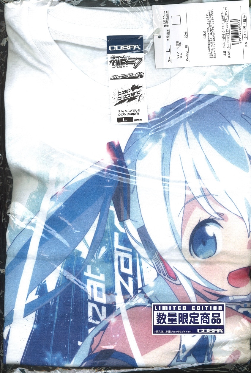Beat Blizzard 雪ミク フルグラフィックTシャツ 雪ミク2016