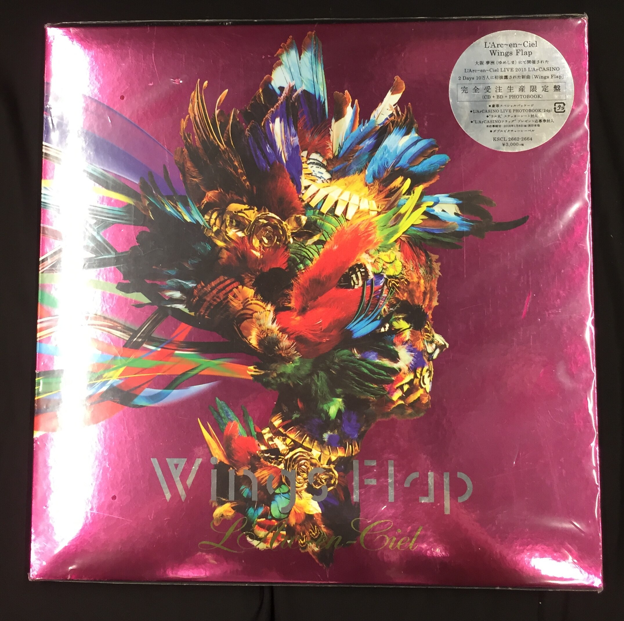 L'Arc-en-Ciel 完全受注生産限定盤(CD+BD+PHOTOBOOK) Wings Flap