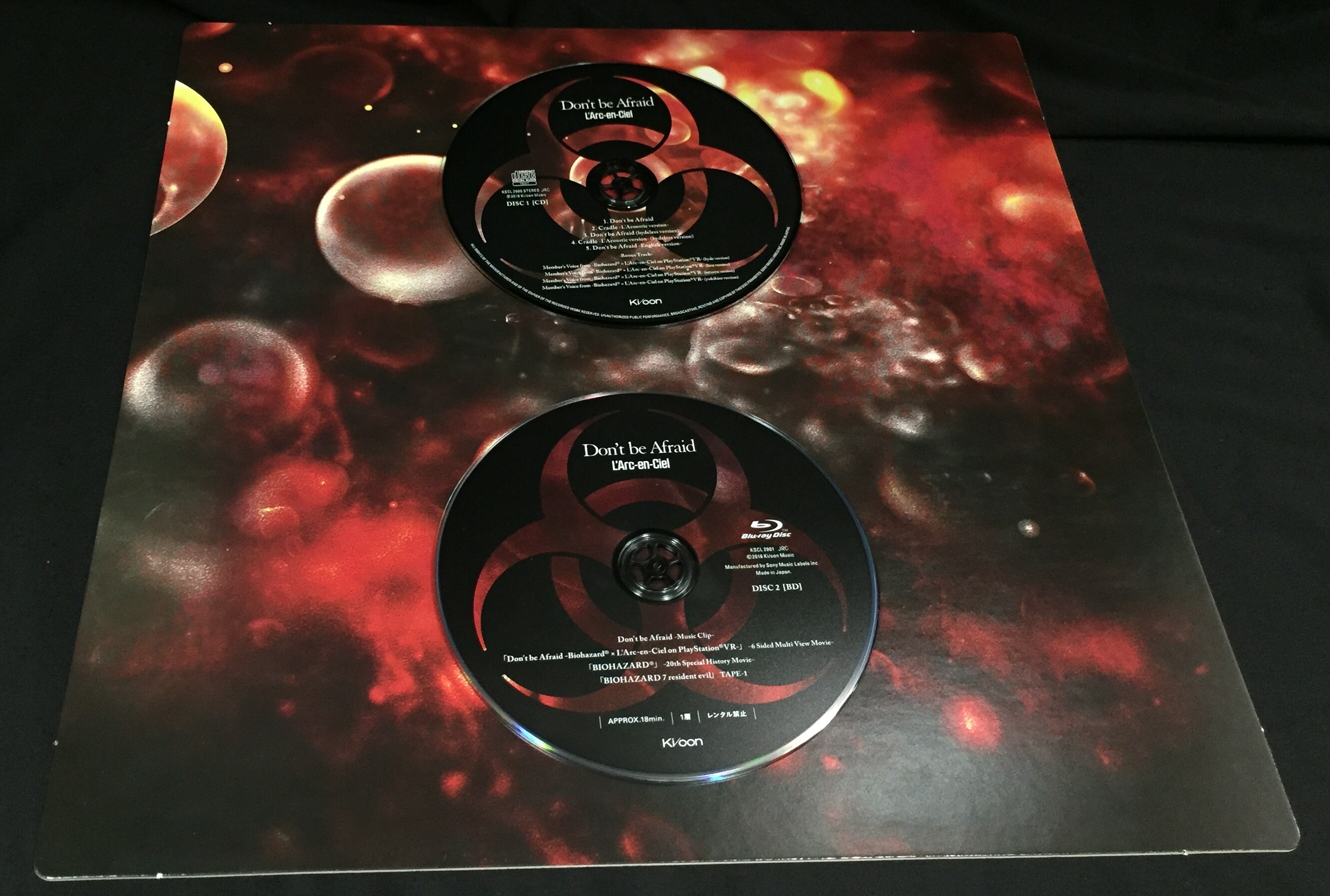 L'Arc-en-Ciel 完全生産限定 BIOHAZARD × L'Arc-en-Ciel盤(CD+BD) Don