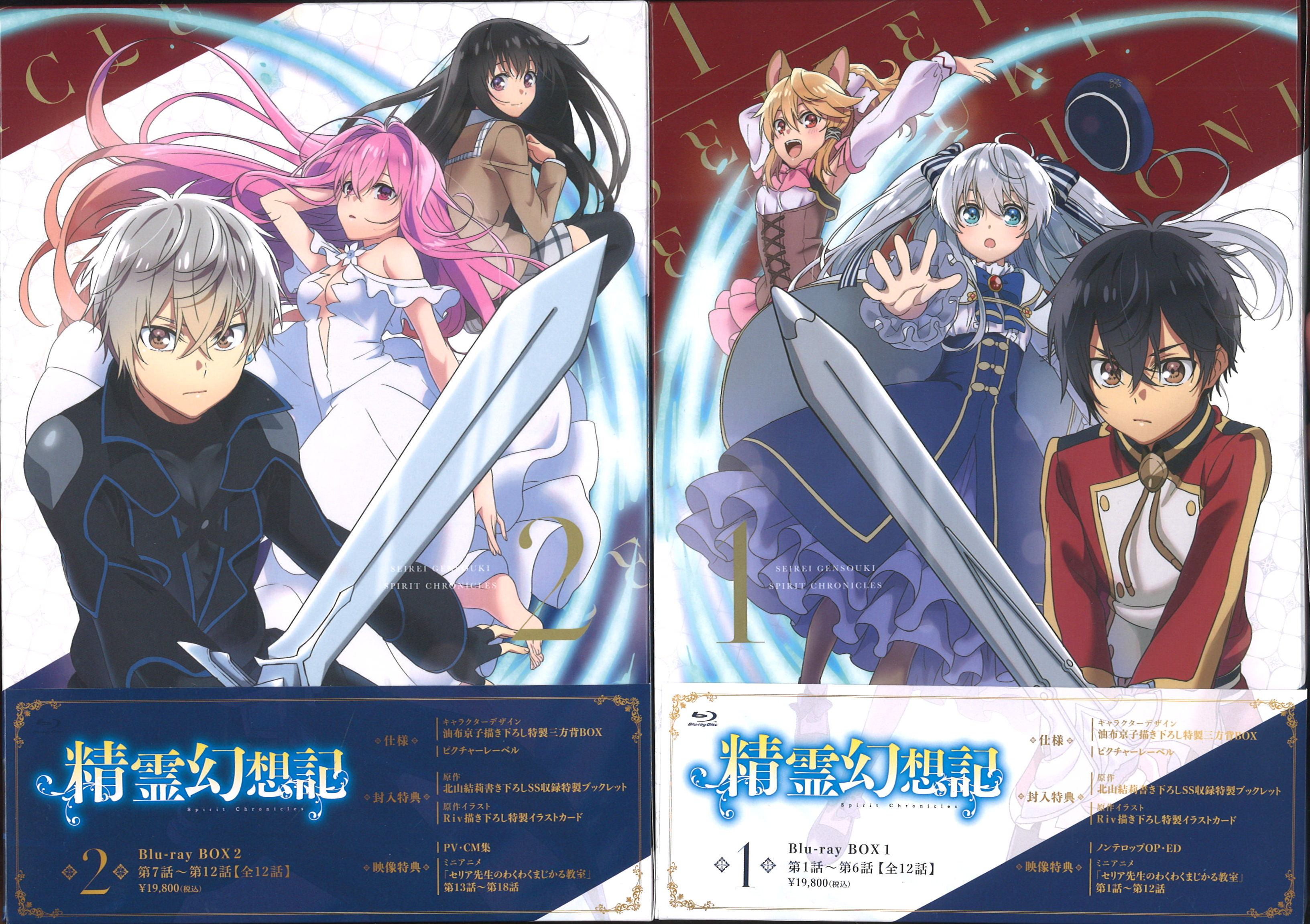 DVD Anime Seirei Gensouki (Spirit Chronicles) TV Series (1-12 End