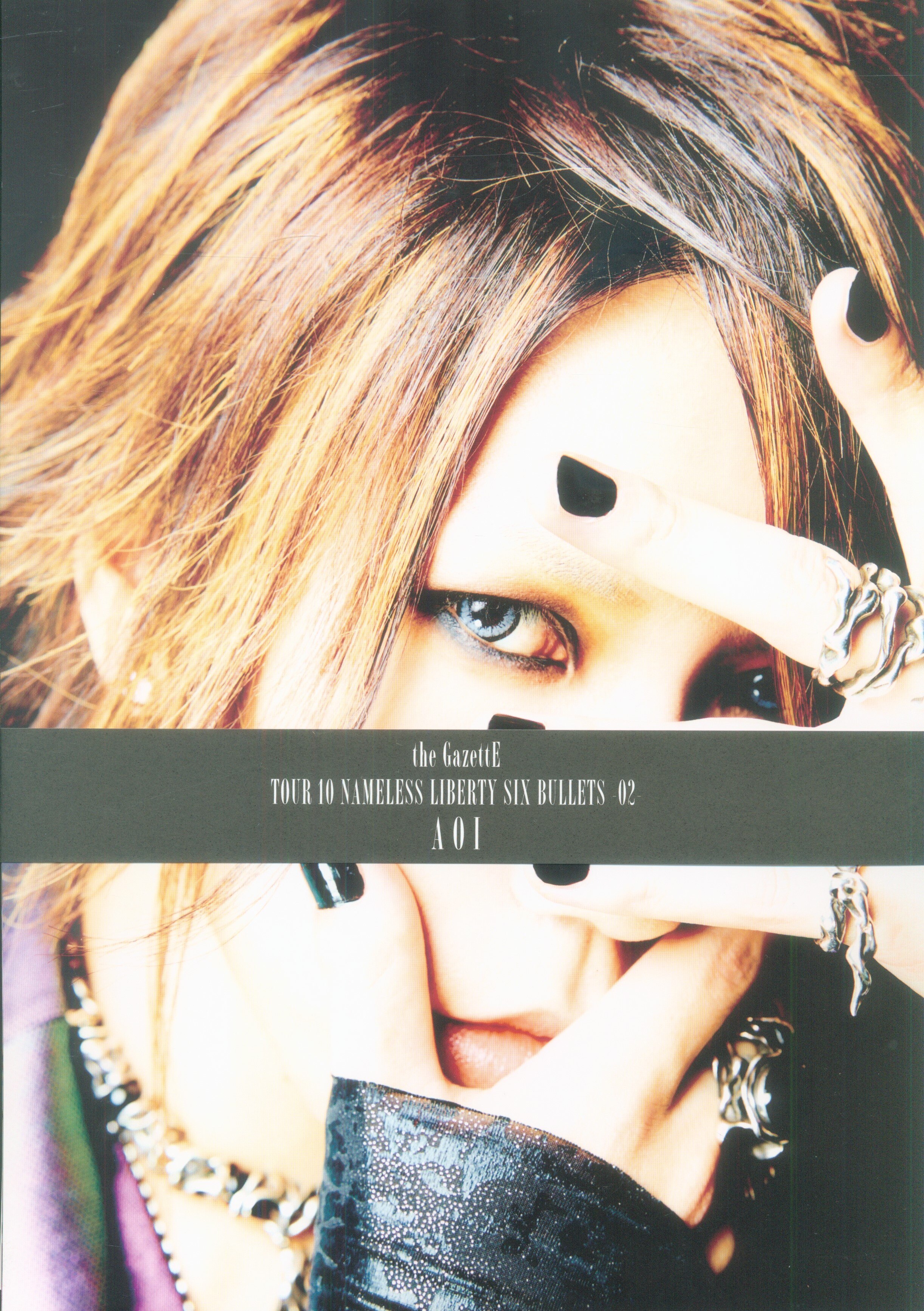 the GazettE TOUR 10 NAMELESS LIBERTY SIX BULLETS -02- Pamphlet