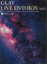 GLAY DVD LIVE DVD BOX Vol.1 1