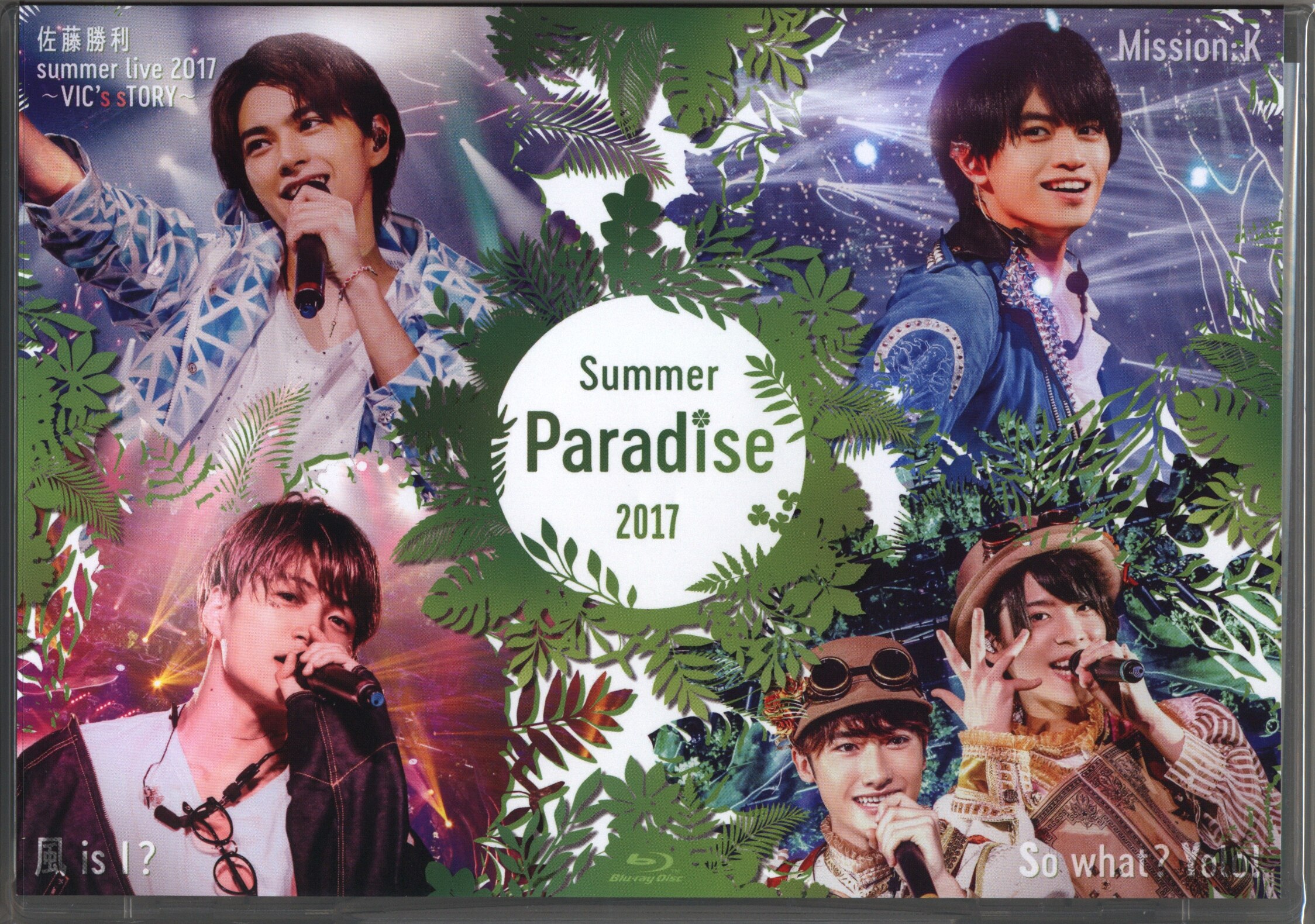 Sexy Zone Blu-ray Edition Johnnys' Summer Paradise 2017 | MANDARAKE 在线商店