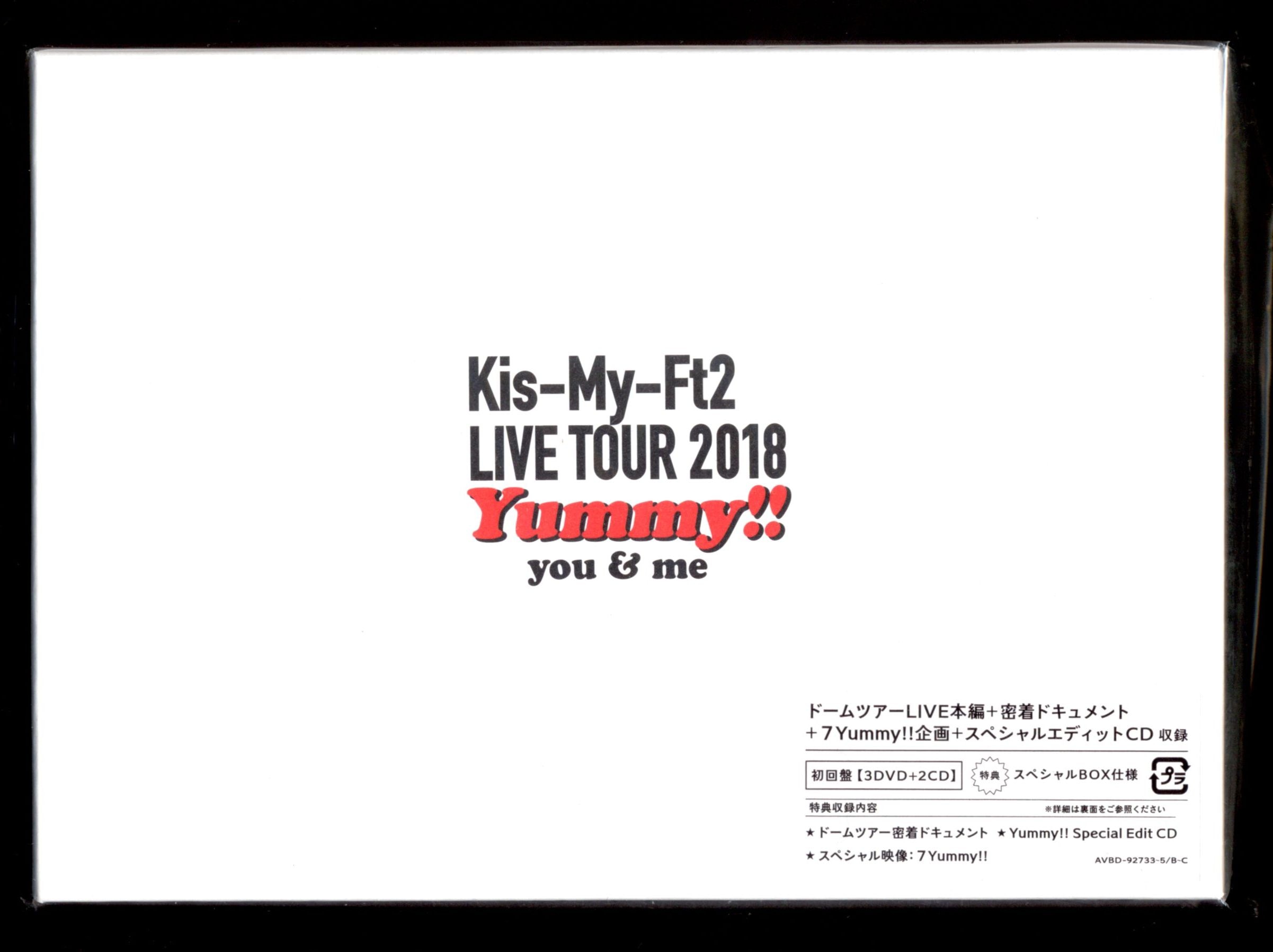 Kis-My-Ft2 LIVE TOUR 2018 Yummy!!youme… - ブルーレイ