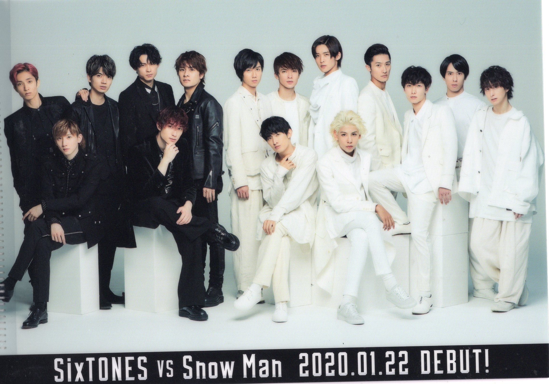 sixtones / snow man bonus item a5 clear file