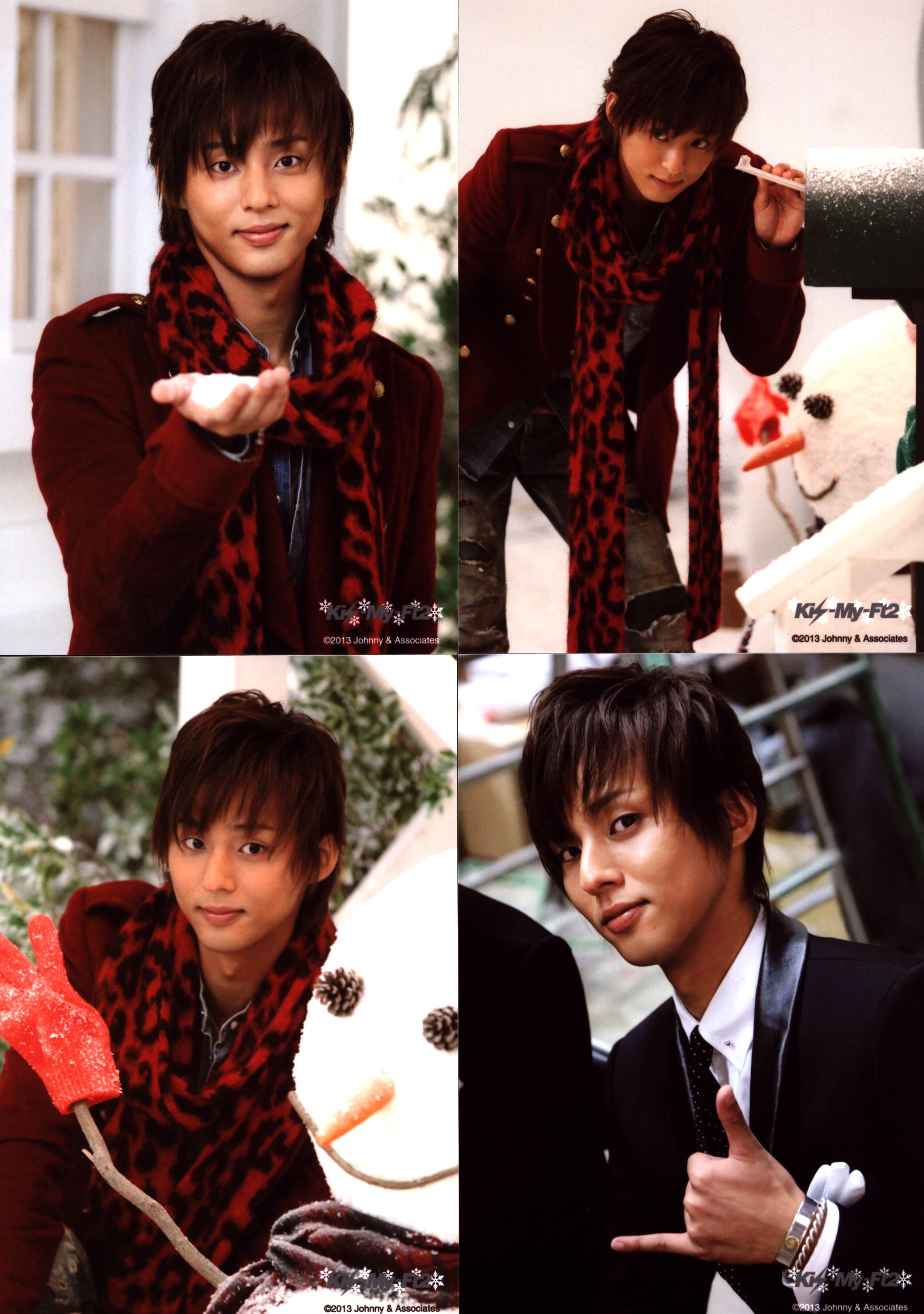 Promise Taisuke Fujigaya Photo Of Kis My Ft2 13 Years Snow Dome Set Mandarake Online Shop