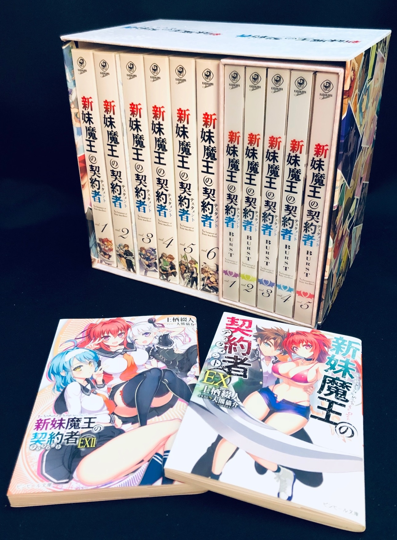 アニメBlu-ray 【とらのあなBOX付】新妹魔王の契約者 1期+2期 全11巻