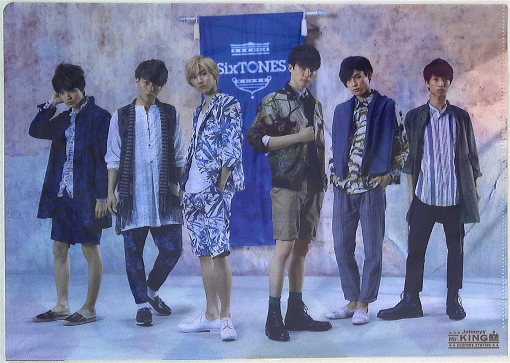 Sixtones 16年 サマステ ジャニーズキング 集合 クリアファイル まんだらけ Mandarake