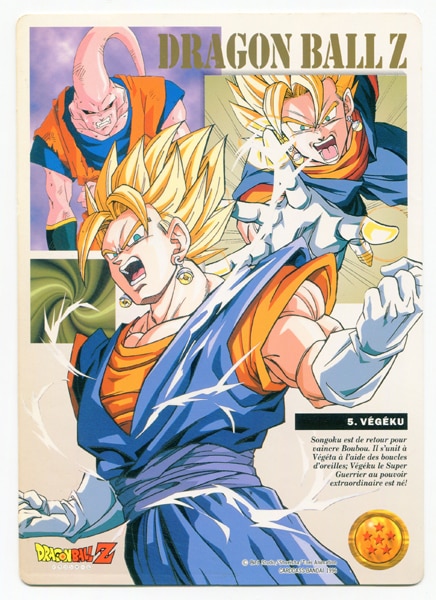 スケールモデル 新作 ドラゴンボール カードダス フランス版 ドラゴンボールカード