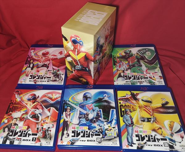 秘密戦隊ゴレンジャー Blu-ray BOX 4：IINEX - CD・DVD