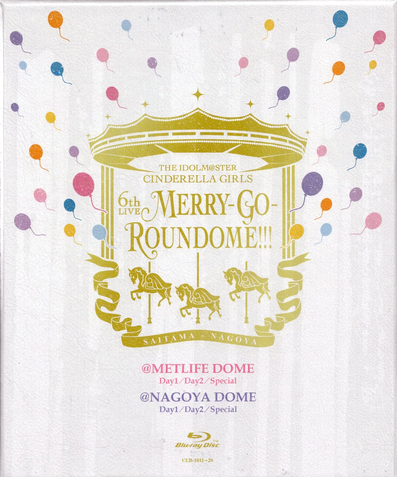 まんだらけ　CINDERELLA　ライブBlu-ray　2BOXセット　THE　MERRY-GO-ROUNDOME!!!　IDOLM@STER　GIRLS　6thLIVE　Mandarake