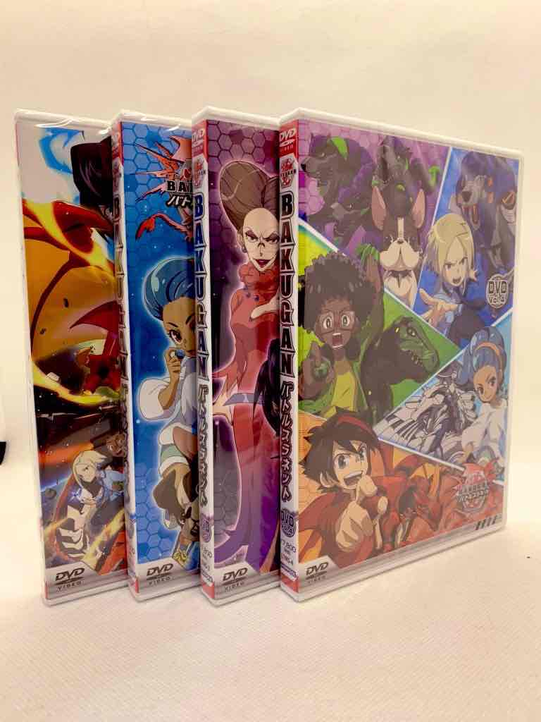 Anime DVD Bakugan Battle Planet Complete 4 Volume Set ※ Unopened for sale  online