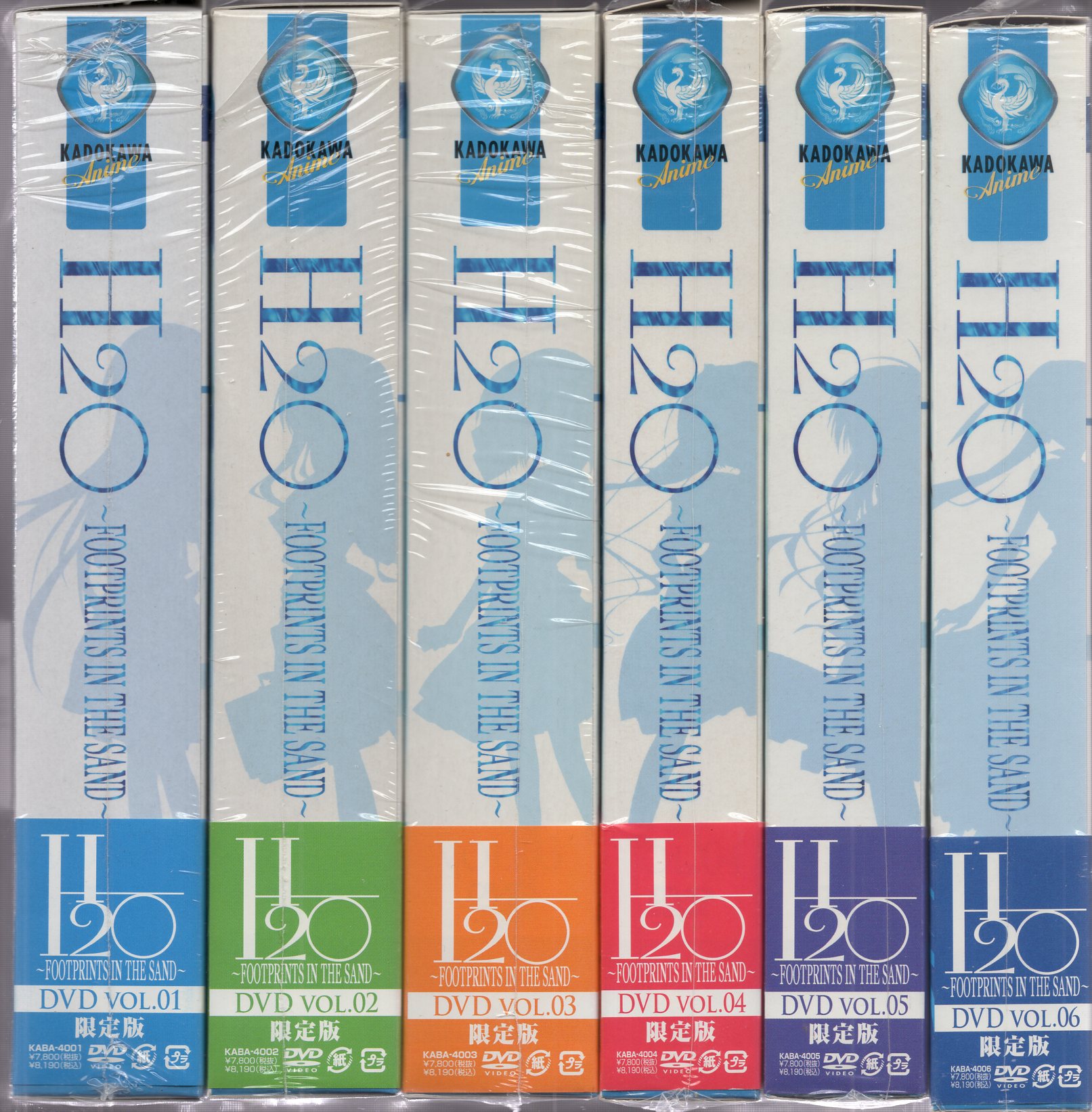 ビジネスバック H2O ～FOOTPRINTS IN THE SAND～ DVD全6巻セット