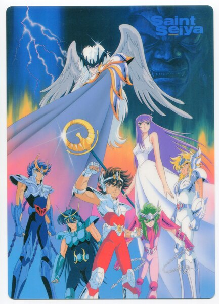 Sous-main Saint Seiya – Dessins De Shingo Araki & Michi Himeno – Toei – Occasion