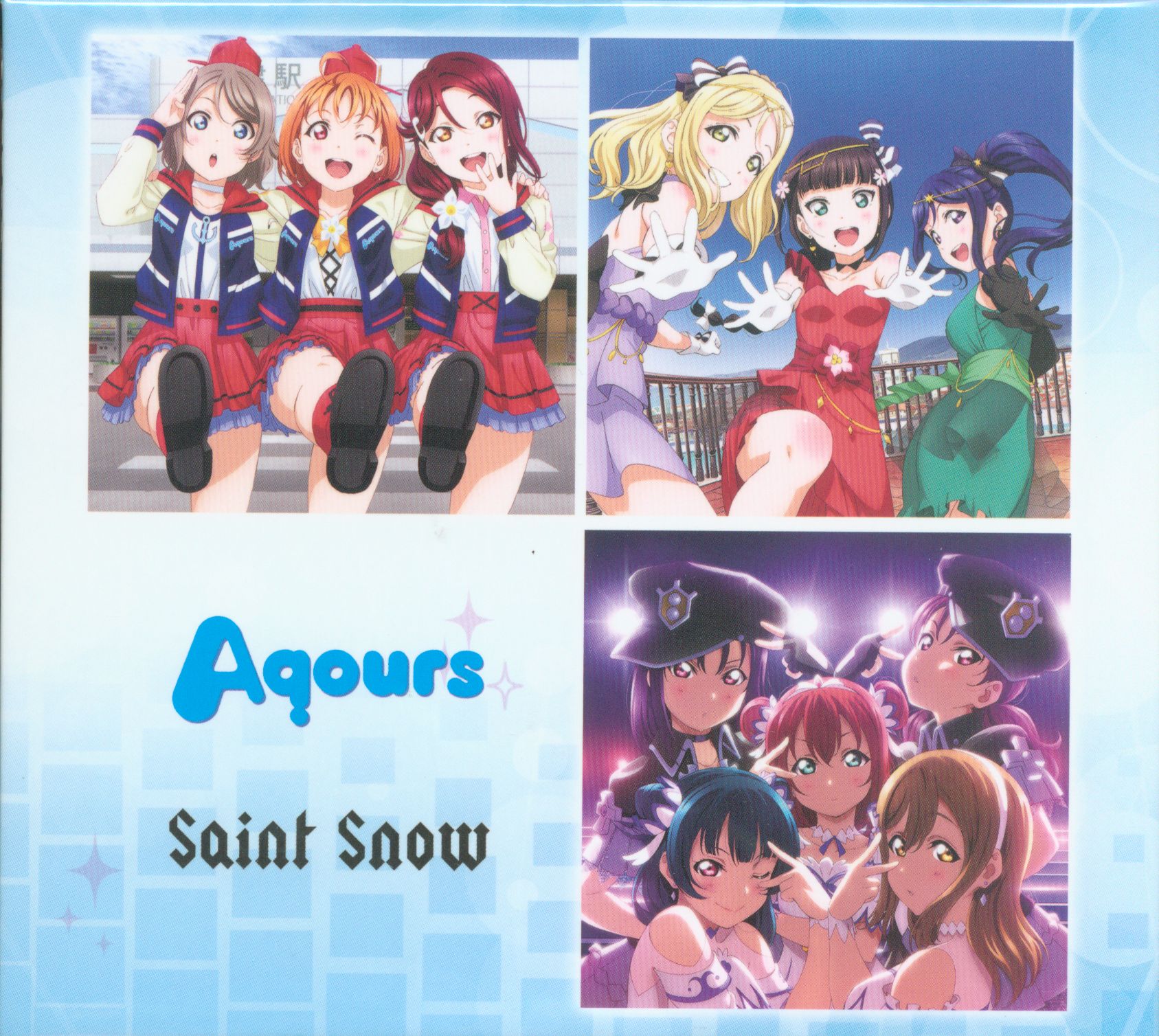 Anime Cd Saint Aqours Snow With Animate Box Movie Version Insertion Song 3 Disc Set Mandarake Online Shop