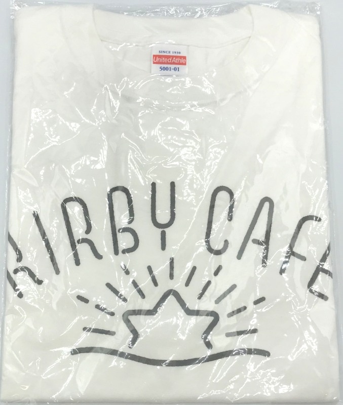 Sparkle 星のカービィ Kirby Cafe オリジナルロゴTシャツ Lサイズ