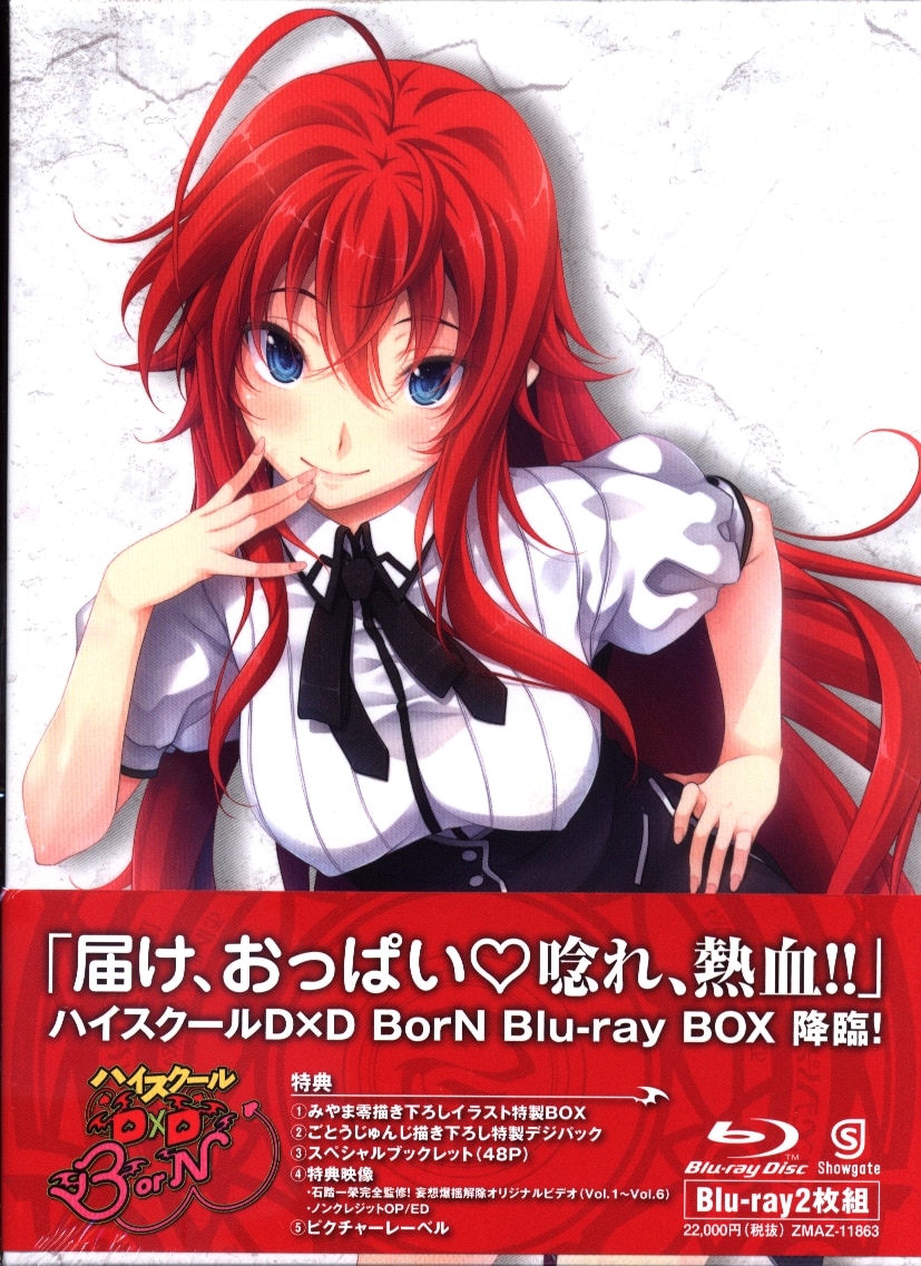 Kadokawa メディアファクトリー アニメblu Ray ハイスクールd D Born Blu Ray Box まんだらけ Mandarake