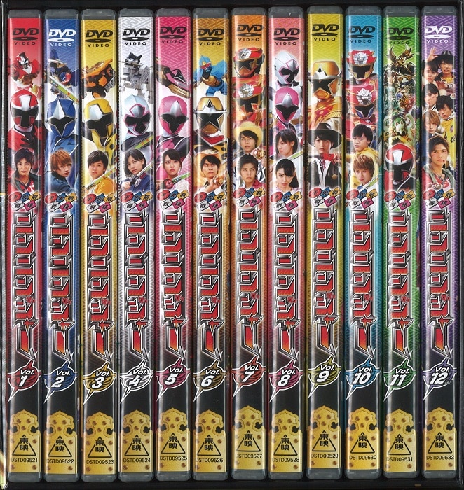 新品ケース 「手裏剣戦隊ニンニンジャー DVD12巻」-