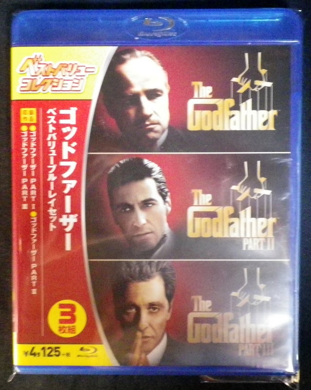 洋画Blu-ray ゴッドファーザー ベストバリューブルーレイセット