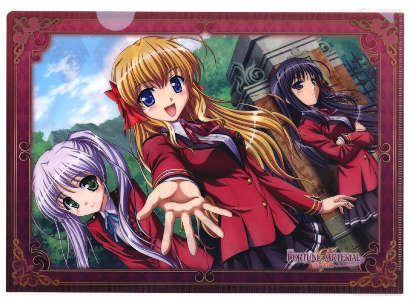 ムービック 1010 Fortune Arterial 赤い約束 クリアファイル まんだらけ Mandarake