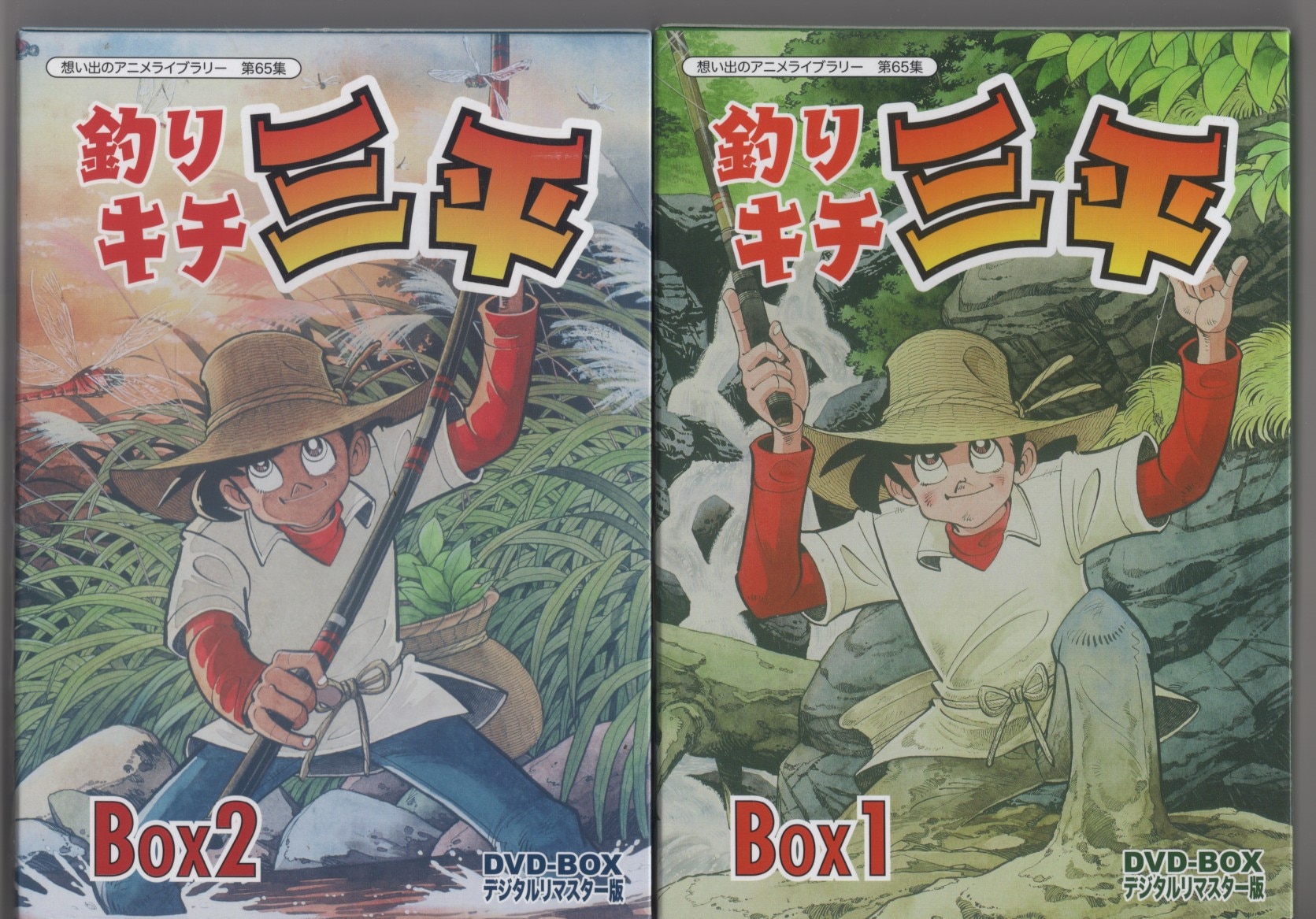 ケース付 釣りキチ三平 DVD 全19巻 全巻セット 野沢雅子 宮内幸平