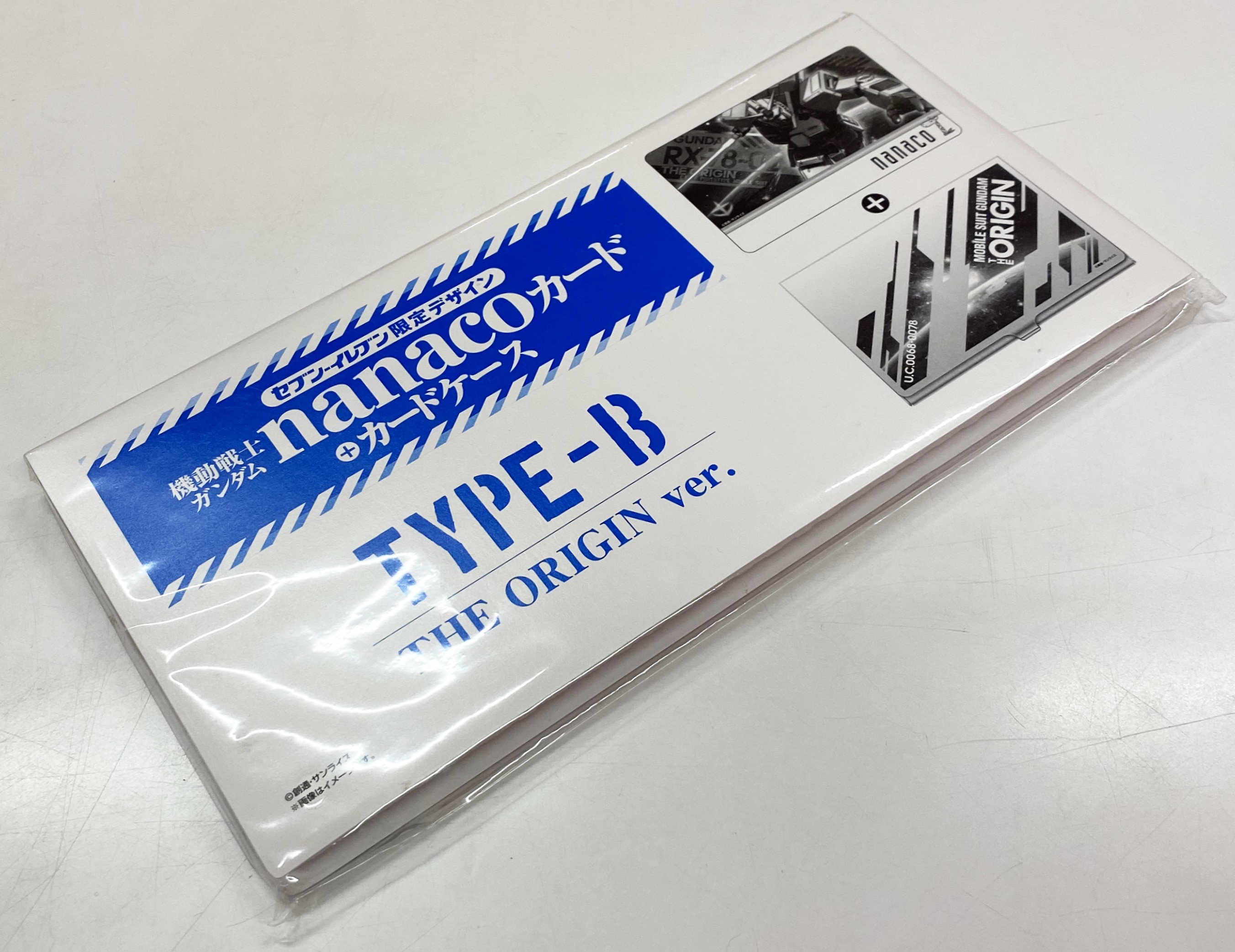 【入手困難・新品】機動戦士ガンダム　nanacoカード　カードケースTYPE-A