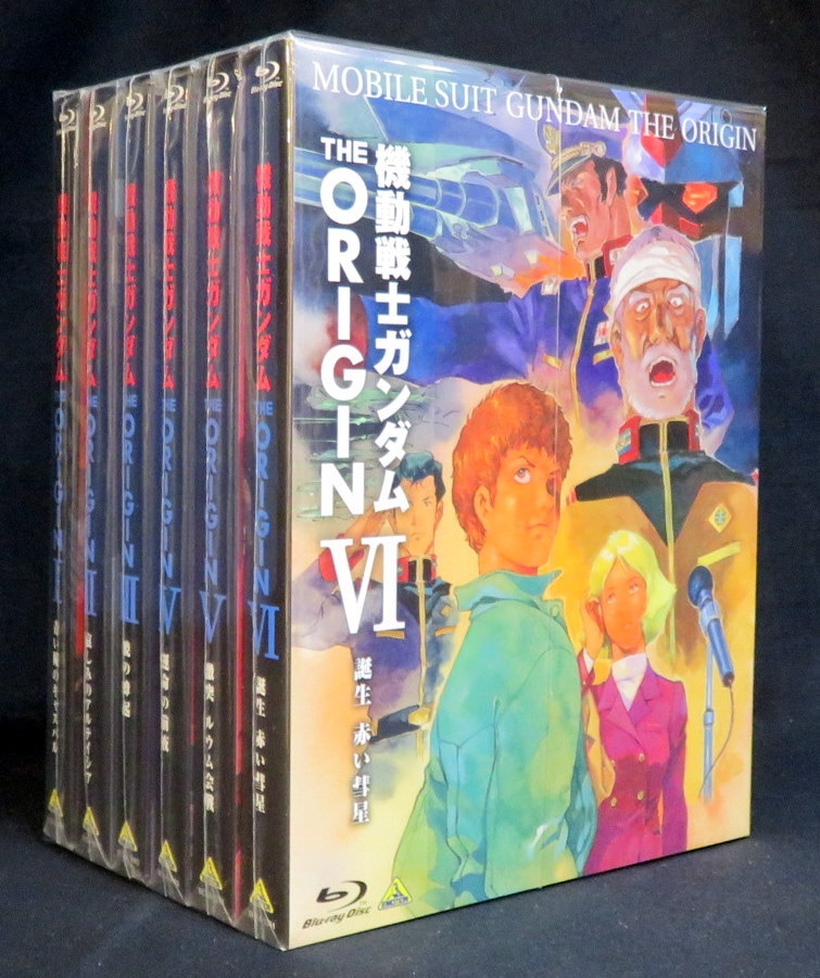 Blu-ray 機動戦士ガンダム THE ORIGIN 全6巻セット-