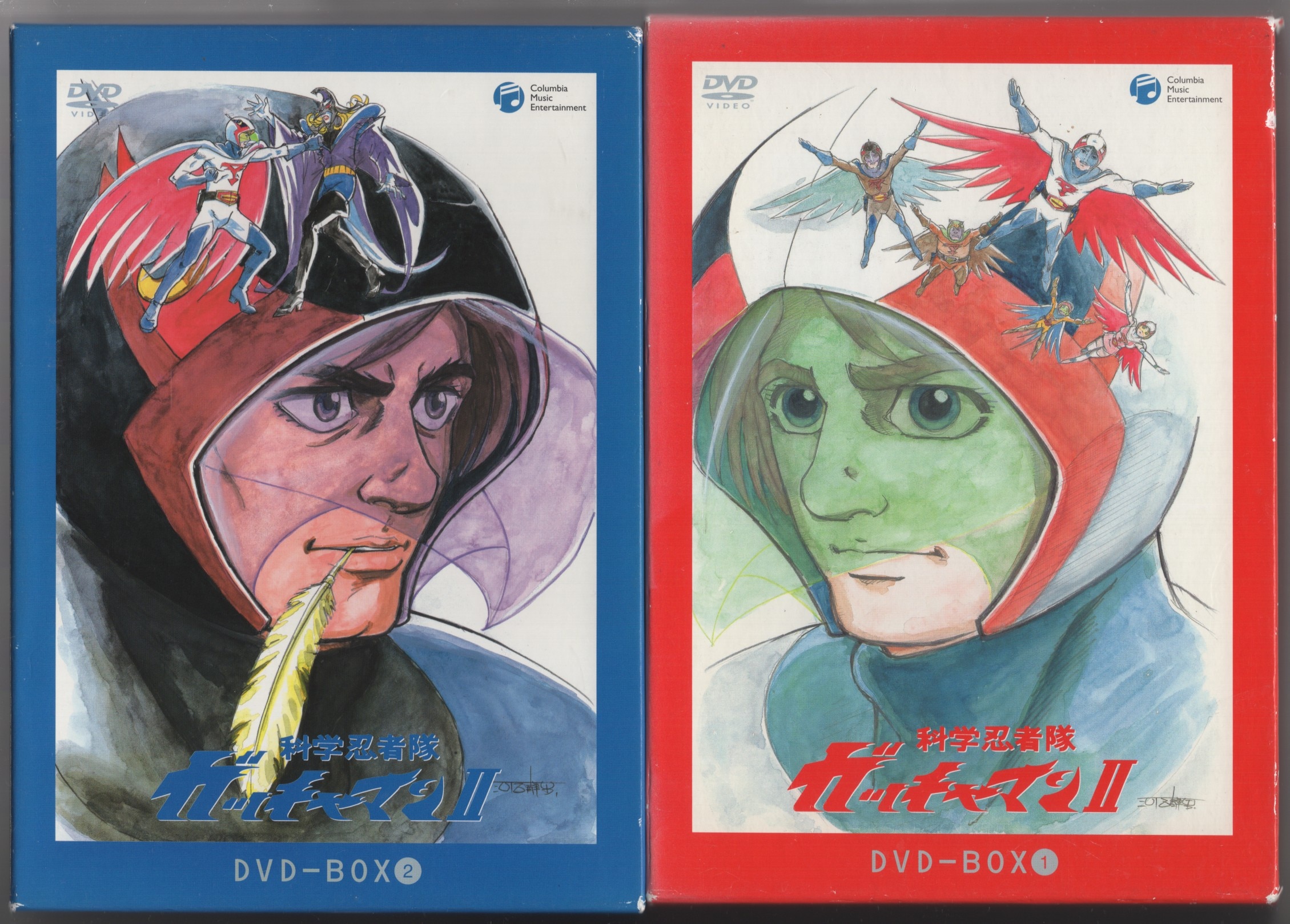 科学忍者隊ガッチャマンII DVD-BOX1-2セット フィギュアなし - アニメ