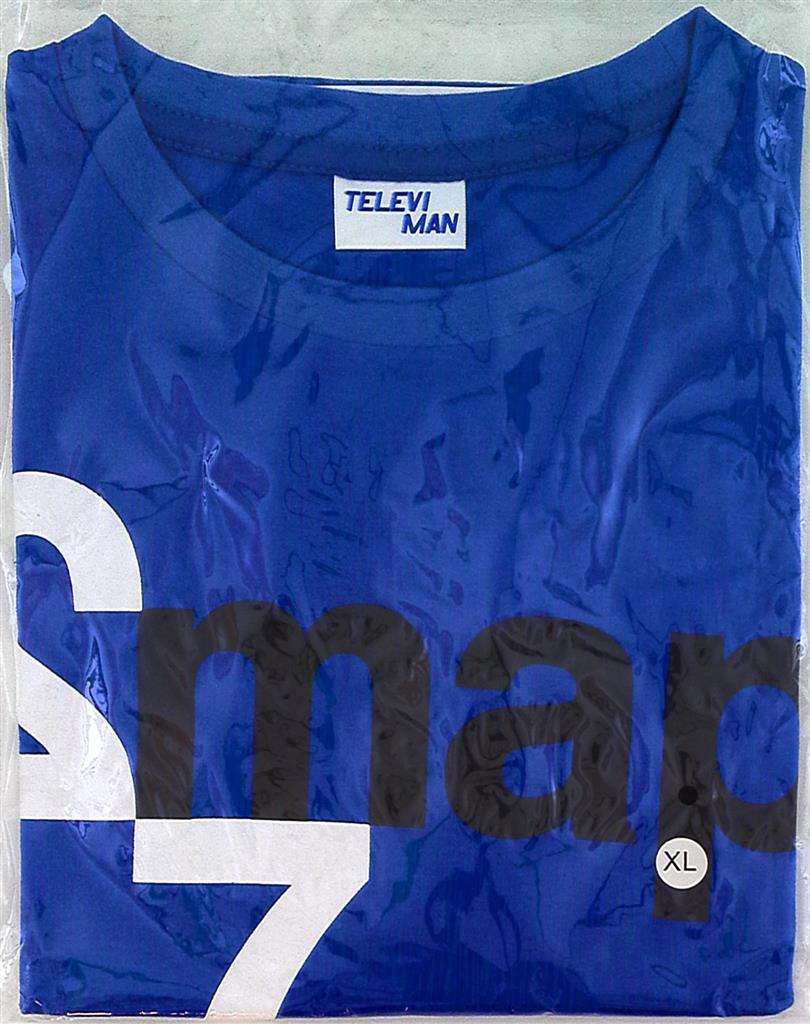 Smap 14年 27時間tv Tシャツ 青 Xlサイズ まんだらけ Mandarake