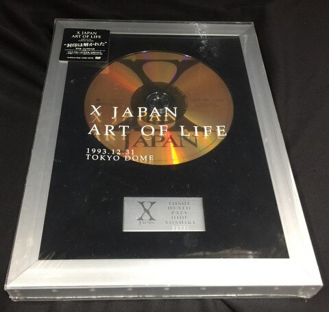 X JAPAN First Edition Limited Ed Disc (DVD) ART OF LIFE 1993.12.31