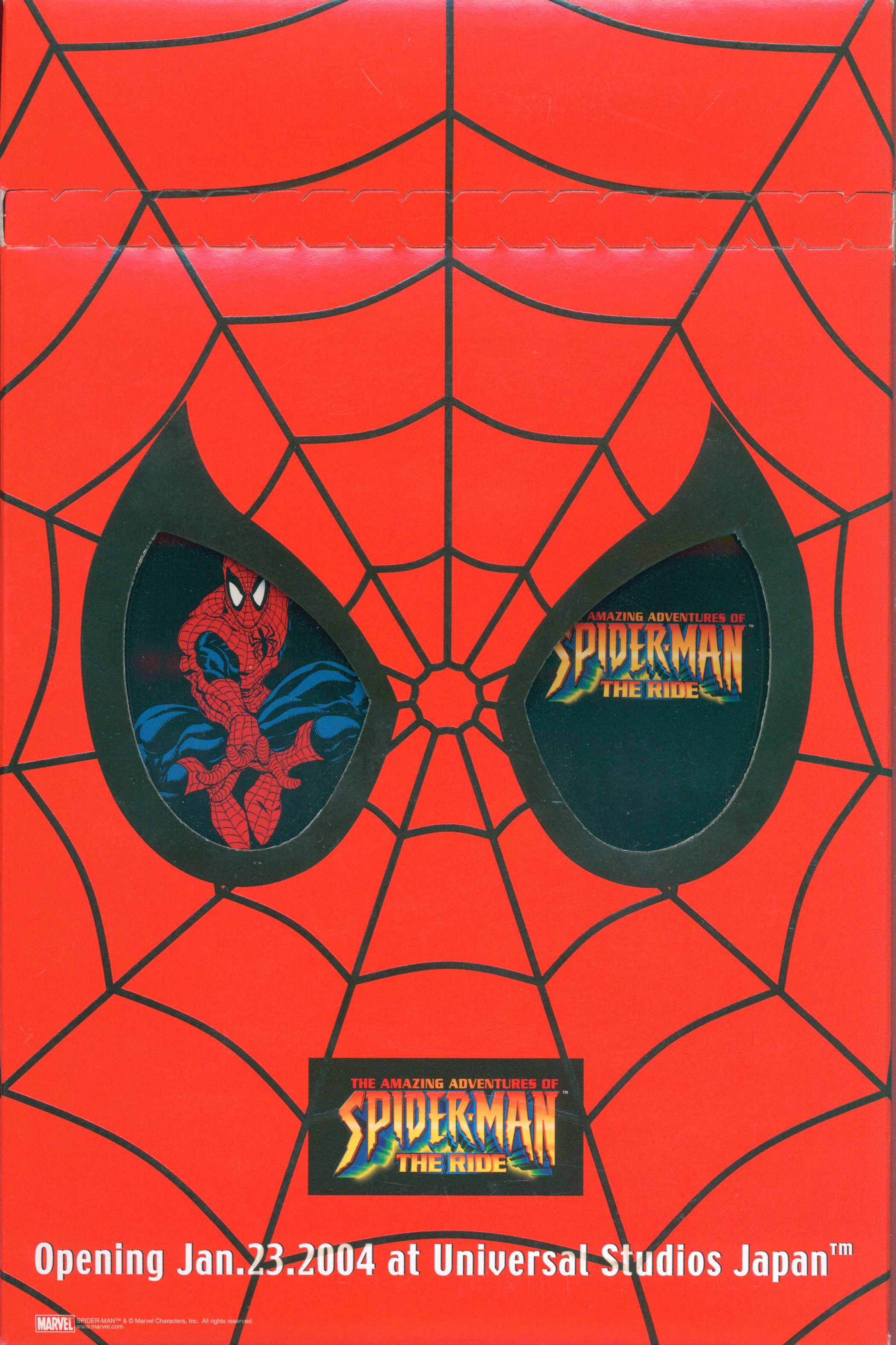 western dvd spider-man the ride memorial usj limited ※ unopened