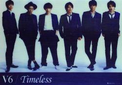 v6 timeless 販売 ポスター