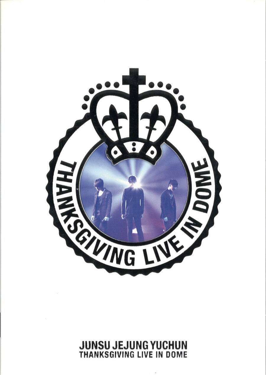 DVD JYJ THANKSGIVING LIVE IN DOME 初回限定盤 *帯ヤケ、スレ/ケース