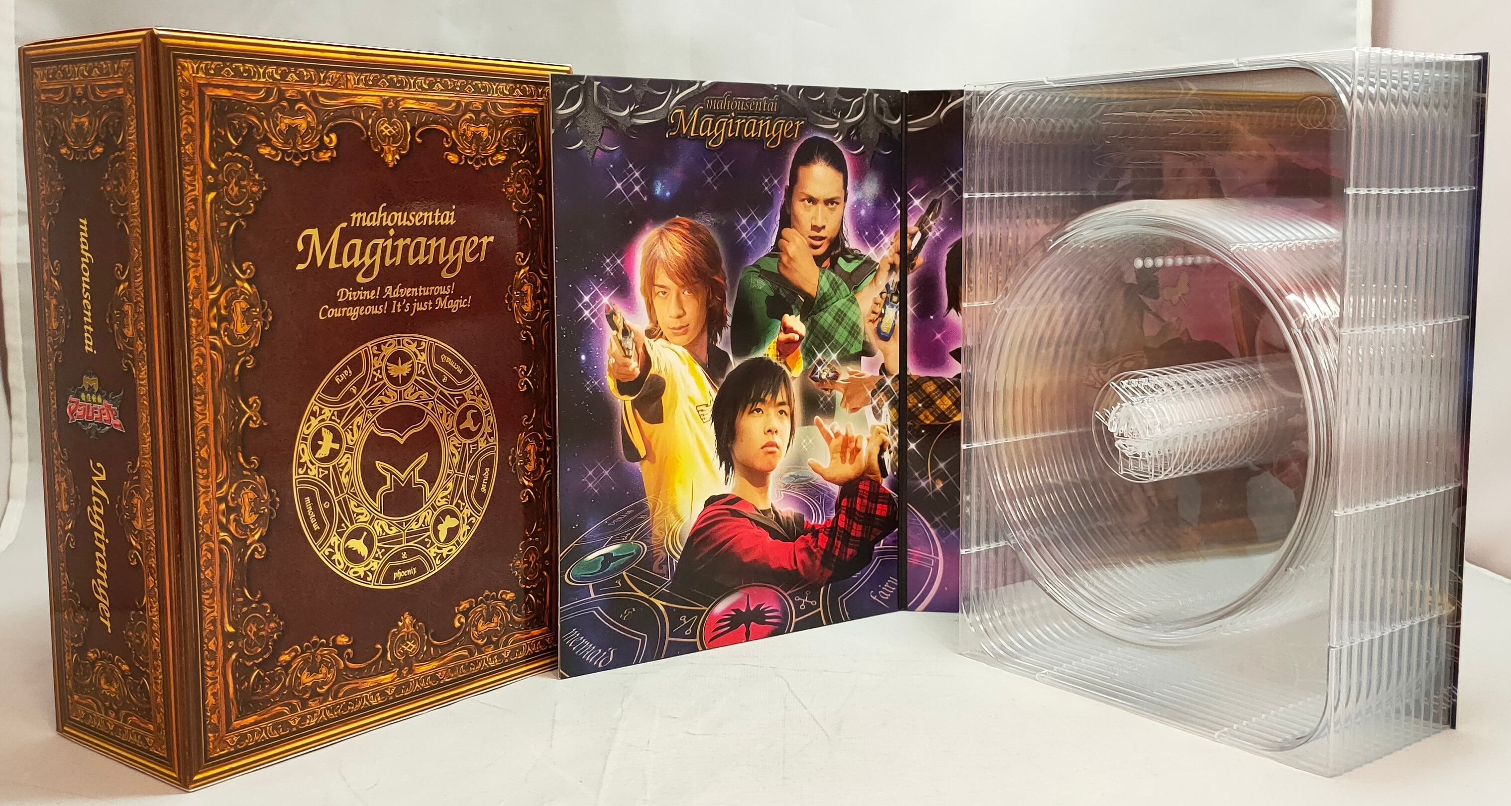AV関連グッズ 魔法戦隊マジレンジャー DVD 収納BOX BOXのみ