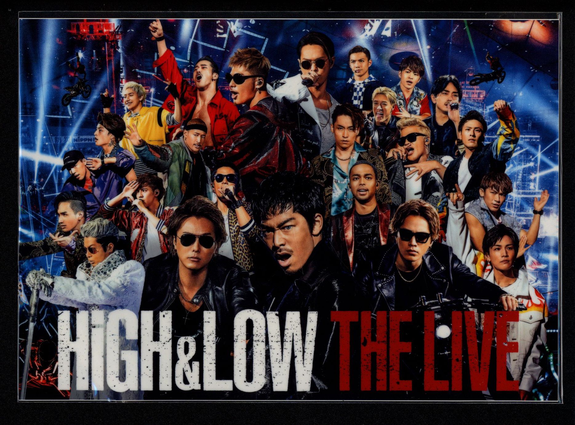 High Low High Low The Live Exile Traibe ウォールステッカー Dvd Blu Ray購入特典 Exile Traibe ジャケット Ver まんだらけ Mandarake