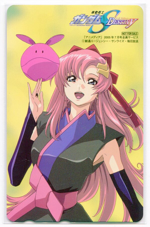 Gakken Animedia Mobile Suit Gundam Seed Destiny Telephone Card Teleca Mandarake Online Shop