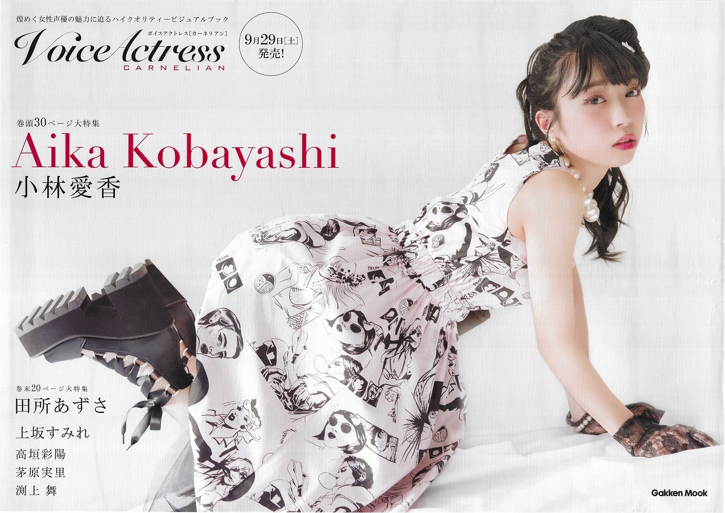 Voice Actress Carnelian Aika Kobayashi B2 Poster Mandarake Online Shop