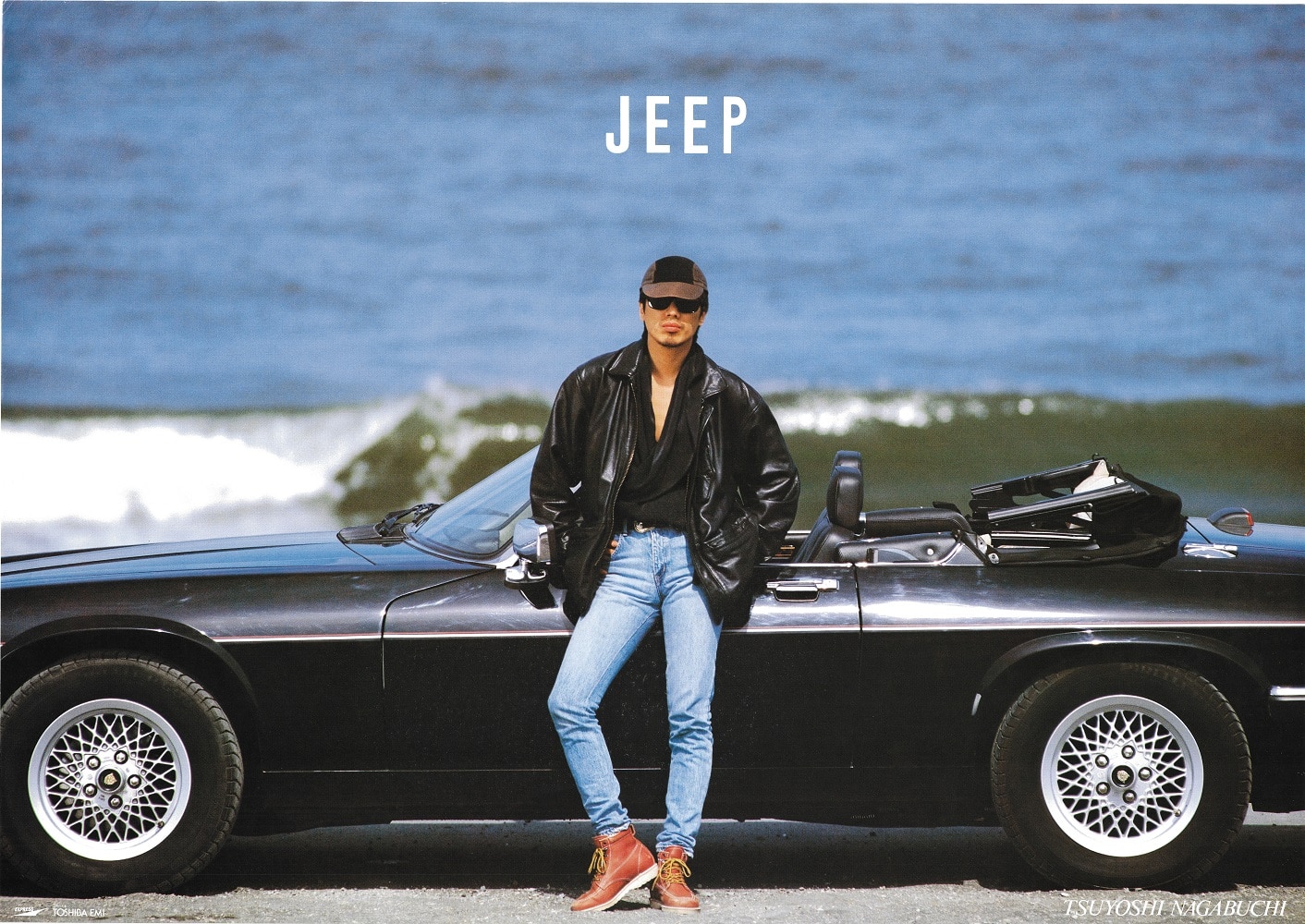 長渕剛 JEEP ポスター-