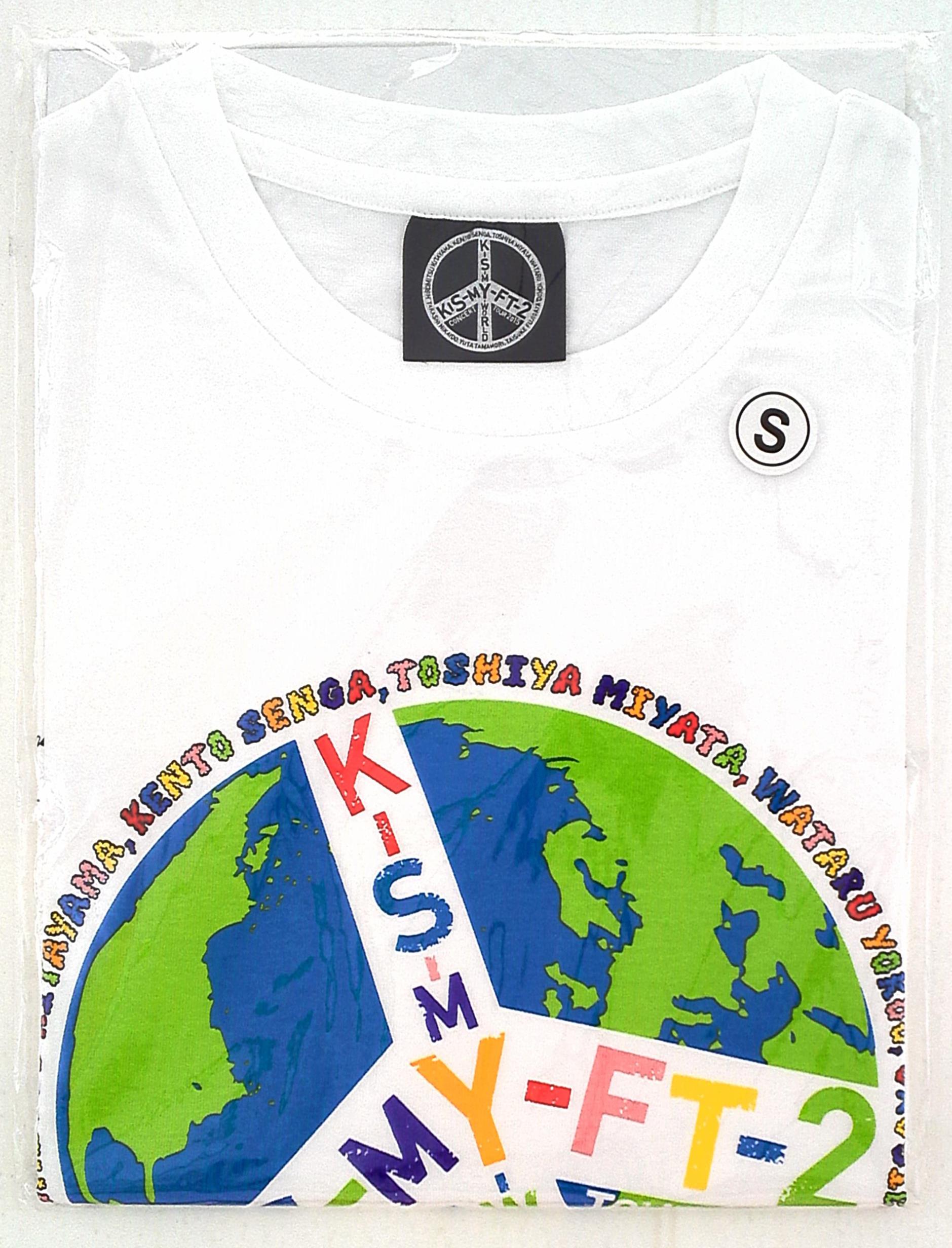 Kis My Ft2 15年 Concert Tour Kis My World Tシャツ Sサイズ まんだらけ Mandarake