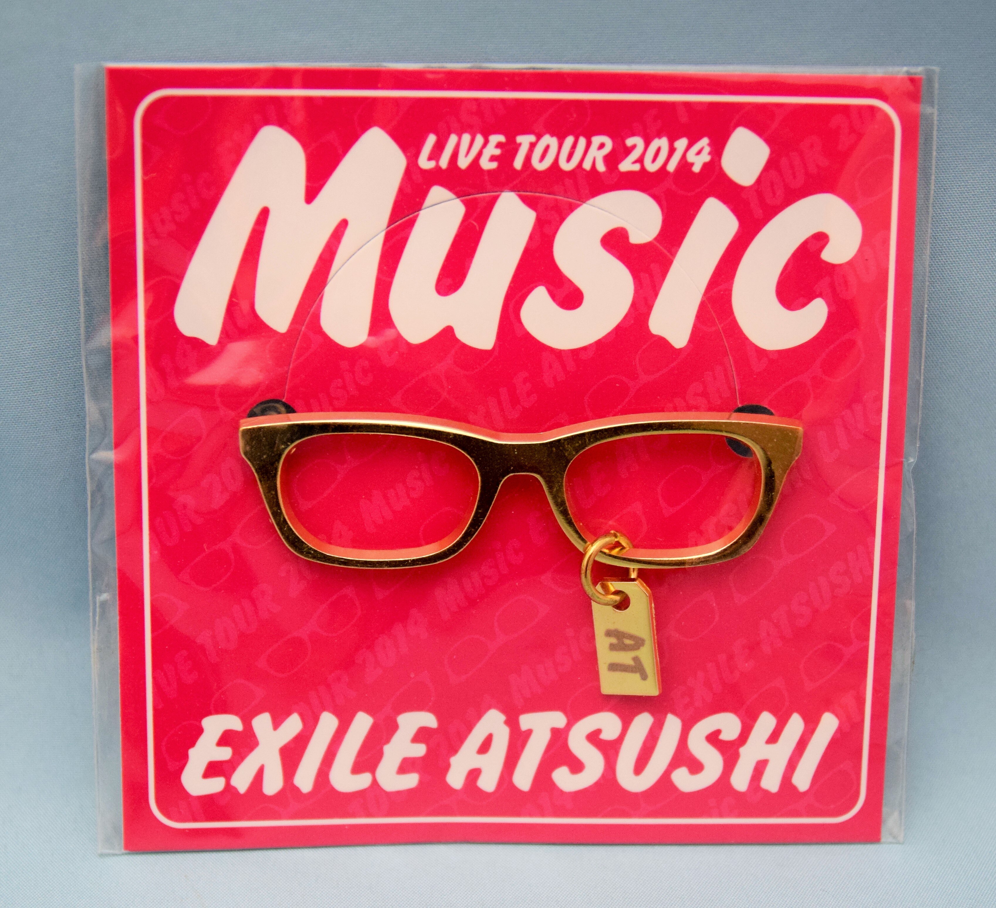 Exile 14年 Music Atsushi サングラスピンバッジ まんだらけ Mandarake